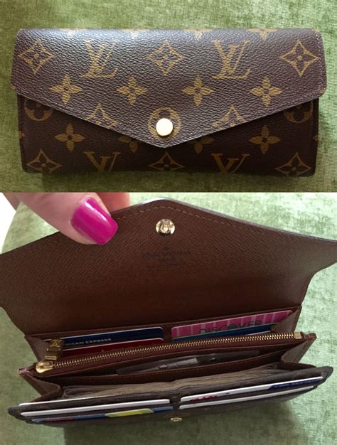 louis vuitton embossed monogram wallet|louis vuitton sarah wallet.